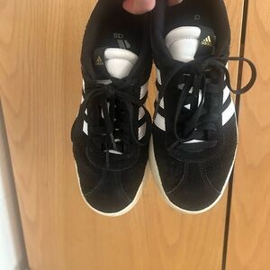 Adidas Black and White Sneakers